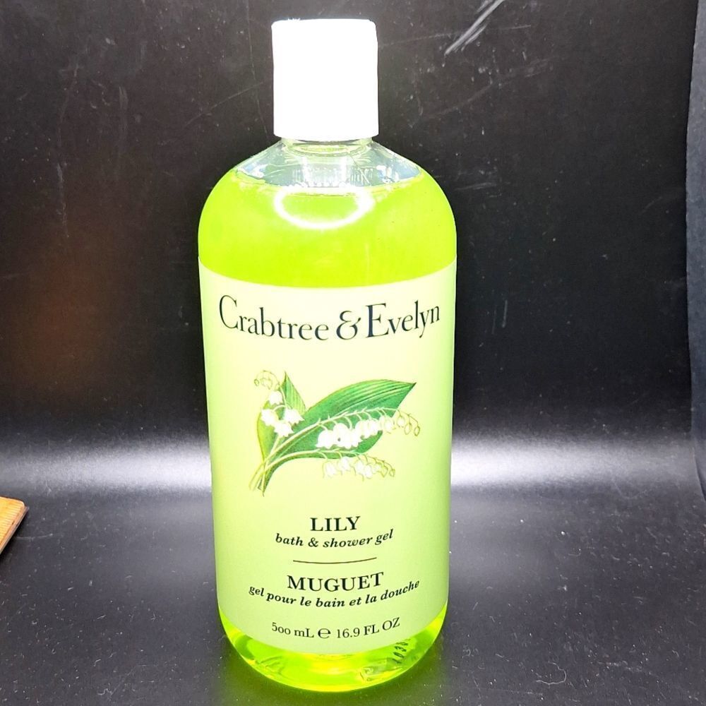 Lily bath shower gel 16.9 oz Crabtree and evelyn wash floral scent